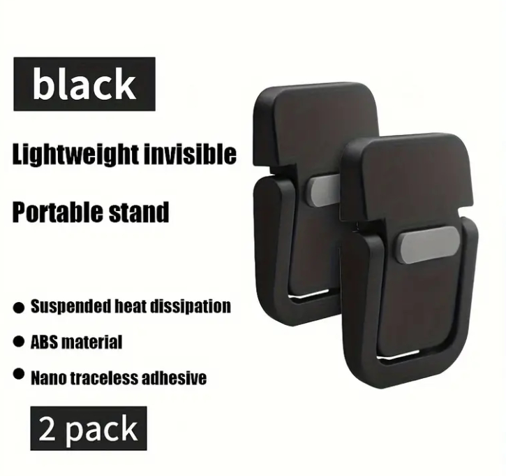 2 Pcs Foldable Laptop Stand – Adjustable Cooling Holder for Desk, Bed & Laptops - Image 7