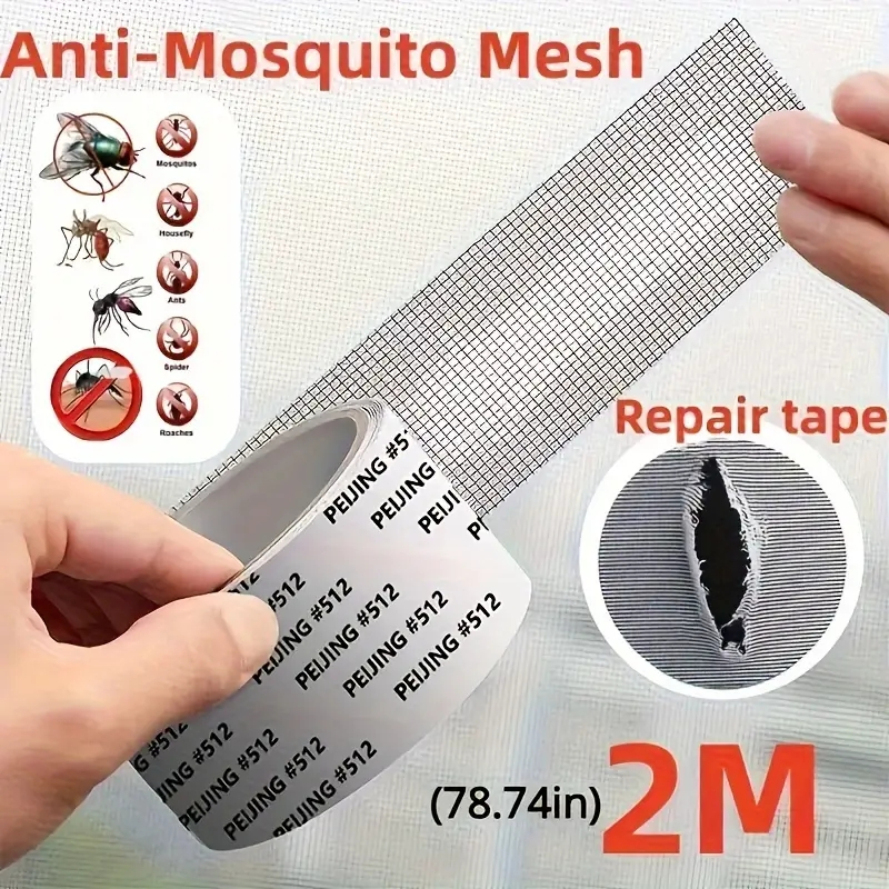 Mosquito Window Repair Mesh Tape Magic Waterproof - Image 2