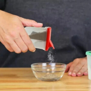 2-in-1 Salt & Pepper Shaker Set Namak Dani for Kitchen, Dining & Camping