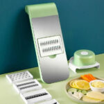 Multi-Functional 5in1 Vegetable Slicer Cutter Grater Peeler Chopper for Kitchen