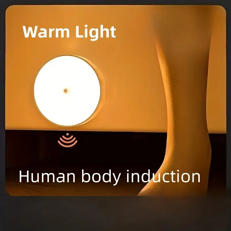 Smart Motion Sensor Night Light USB Rechargeable - Image 7