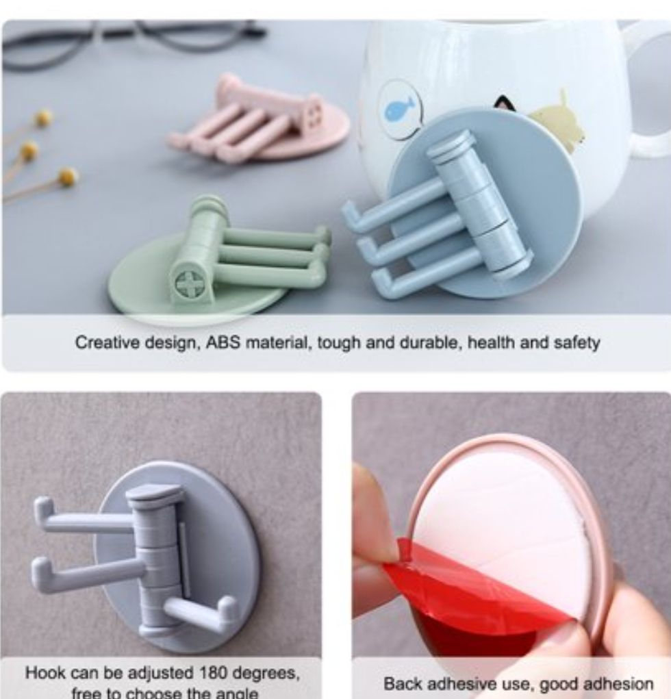Self Adhesive Branch Wall Hook Organizer Sticky Branch Shaped Hooks - Image 20