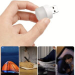 Mini USB LED Night Light Warm and White Light Options