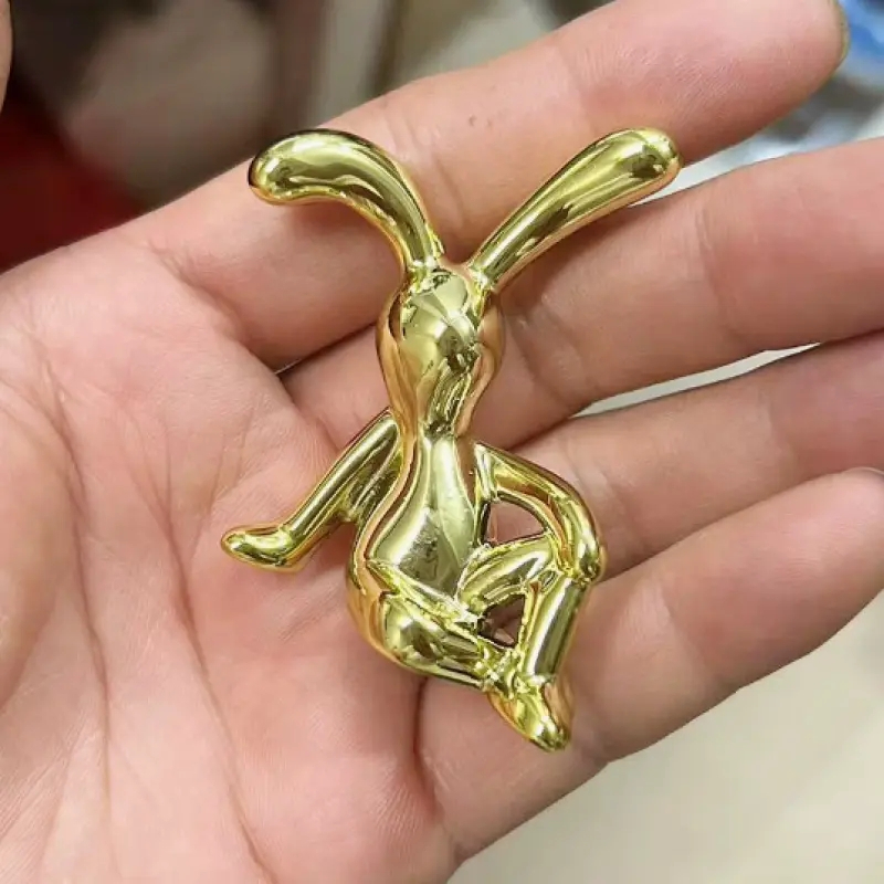 Mini Rabbit Statue Set – Nordic Style Long-Eared Bunny - Image 21