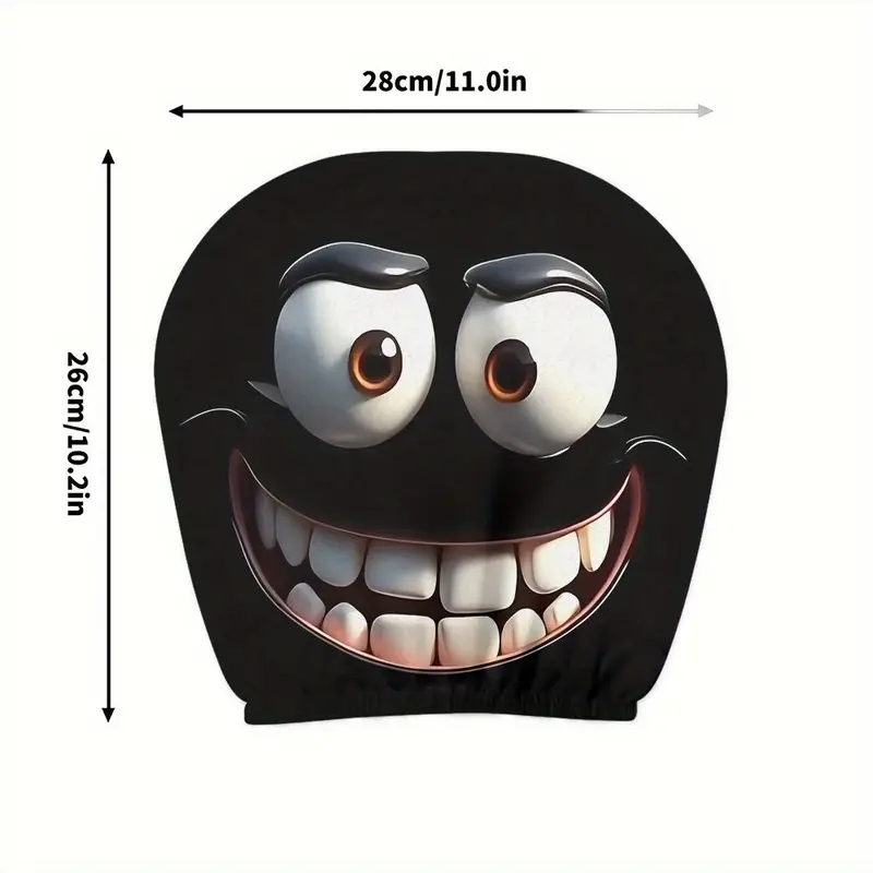 1/2pcs Car Headrest and Cushion Covers Double Sided - Image 4