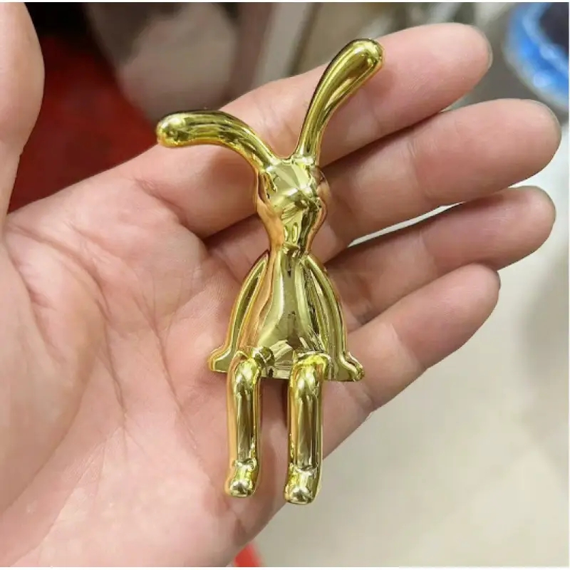 Mini Rabbit Statue Set – Nordic Style Long-Eared Bunny - Image 22