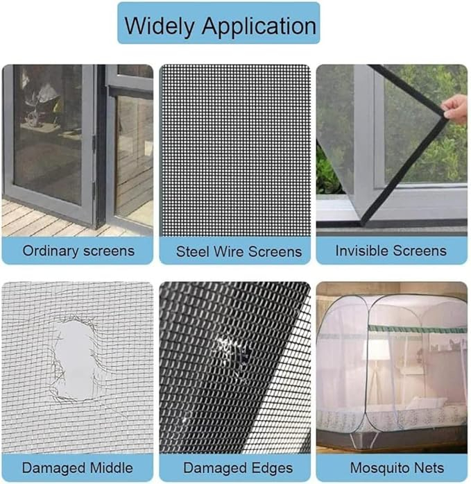 Mosquito Window Repair Mesh Tape Magic Waterproof - Image 5