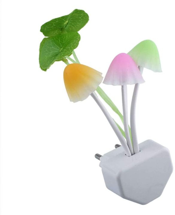 Mushroom LED Night Light Plug-In Sensor Lamp for Kids Room & Home Décor - Image 5