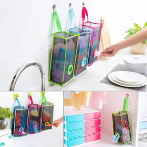 Transparent Storage Organizer for Kitchen and Bathroom