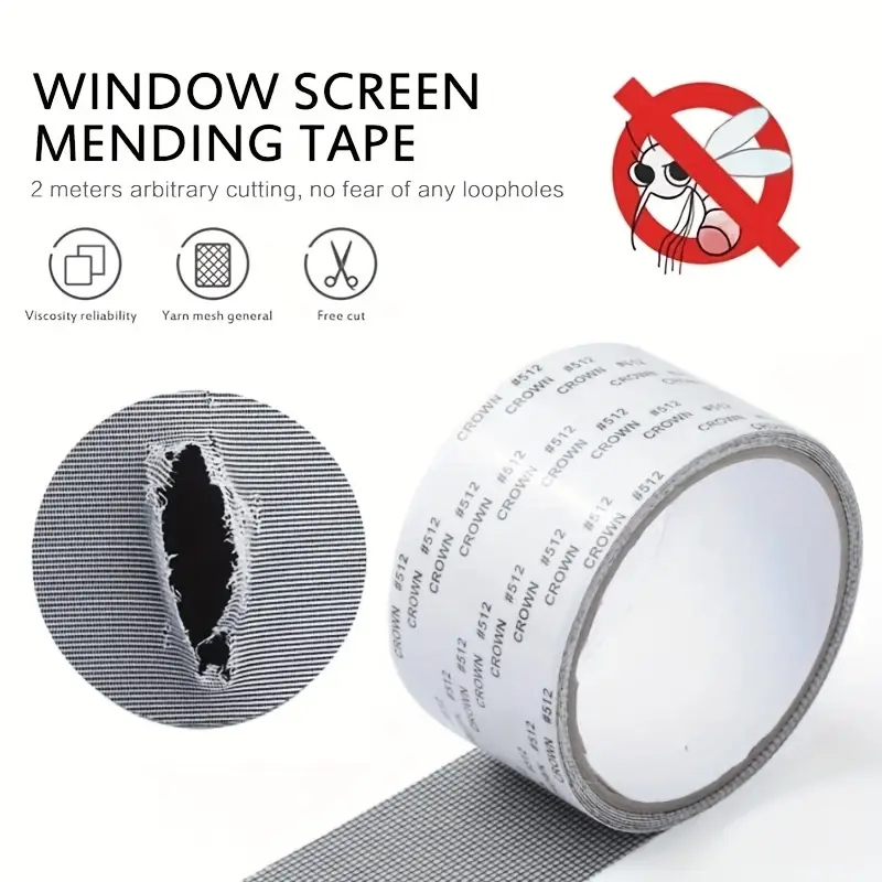 Mosquito Window Repair Mesh Tape Magic Waterproof - Image 7