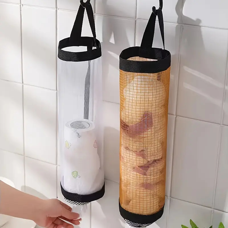 Transparent Storage Organizer for Kitchen and Bathroom Shopper Holder - Image 7