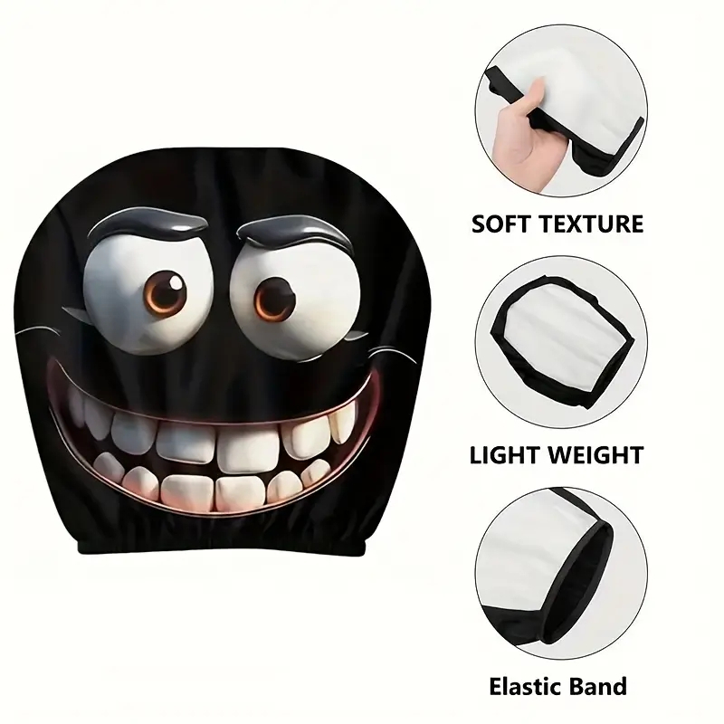 1/2pcs Car Headrest and Cushion Covers Double Sided - Image 8