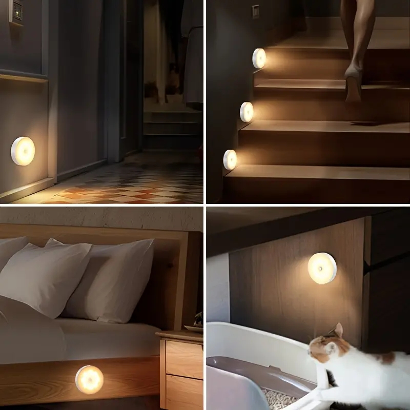 Smart Motion Sensor Night Light USB Rechargeable - Image 14