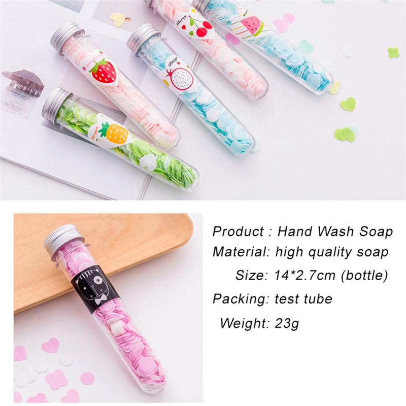 100 Pcs Antibacterial Paper Soap Sheets in Travel Tube Portable - Image 7