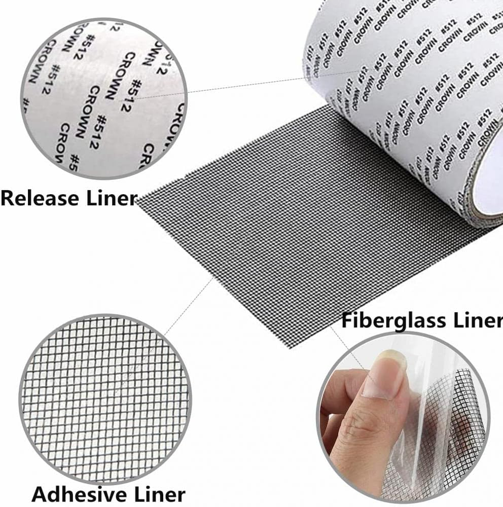 Mosquito Window Repair Mesh Tape Magic Waterproof