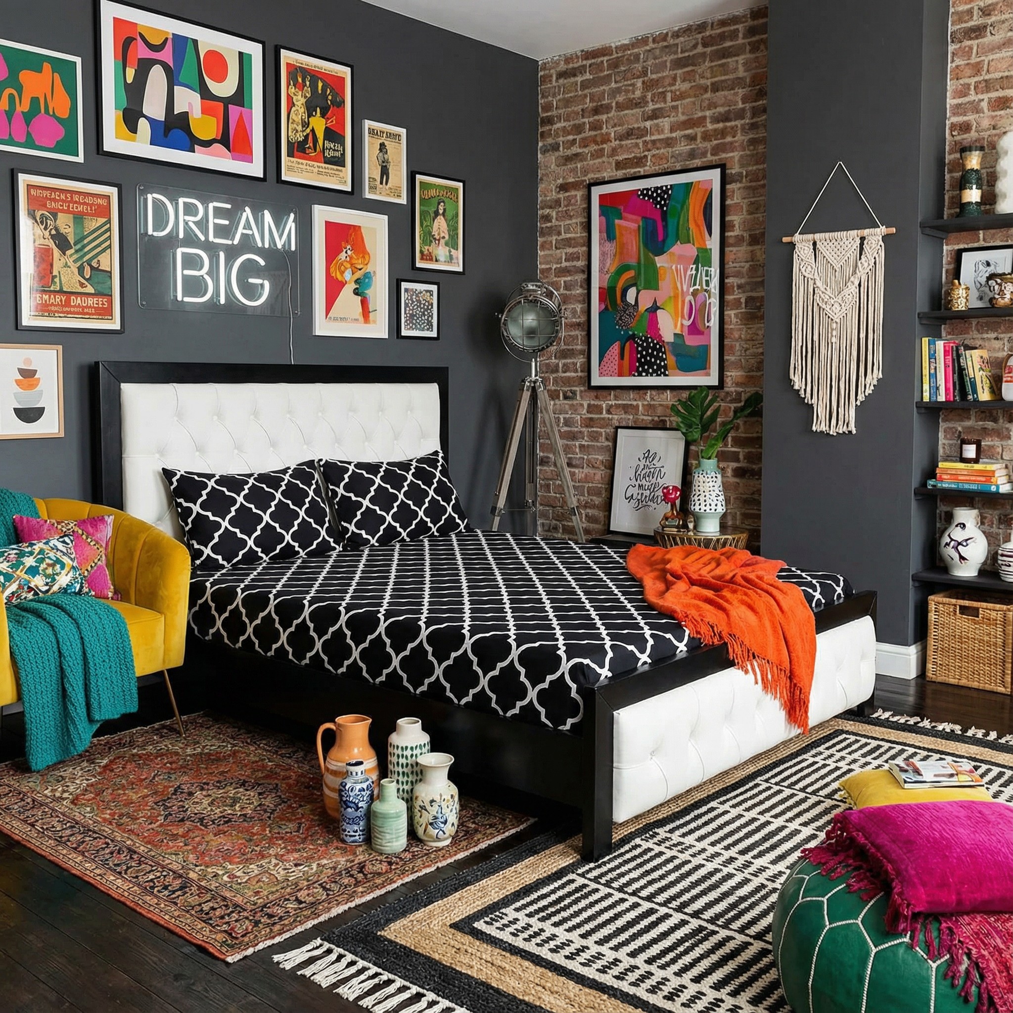 Elegant 3D Crystal Pattern Double Bedsheet Ultra Soft Cotton - Image 5